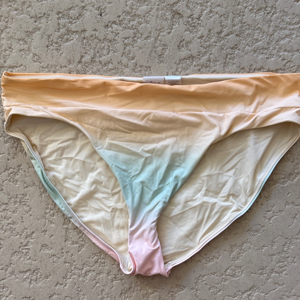 CALIA by Carrie Underwood Pastel Gradient Bikini Bottoms